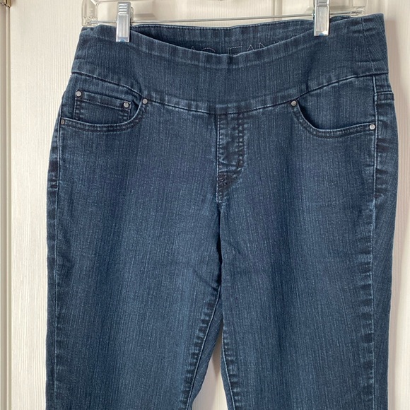 Jag Jeans Pull-on Slim Leg Dark-Wash Jeans - Picture 2 of 10